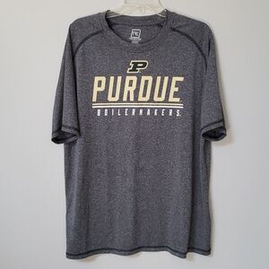 NCAA Purdue University Tee Mens XL  Knights Apparel Pro Edge Performance Shirt